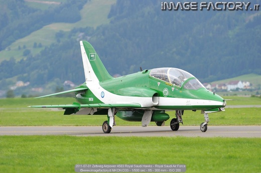 2011-07-01 Zeltweg Airpower 4583 Royal Saudi Hawks - Royal Saudi Air Force